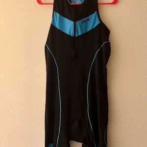 Zoot Black and Blue Triathlon Suit